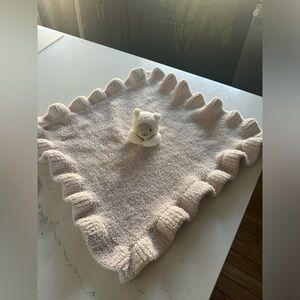 Barefoot dreams lamb lovey baby stuffed animal